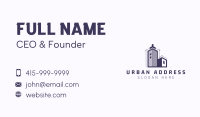 Urban Building Planning Business Card Image Preview