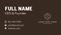 Mountain Arrow Camp Business Card Design