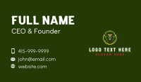 Wild Lion Predator Business Card