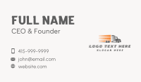 Express Freight Trucking  Business Card