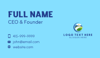 Mountain Road Travel Business Card