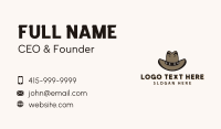 Western Business Card example 3