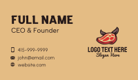 Steak Business Card example 3