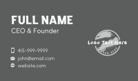 Circle Graffiti Brush Business Card Design