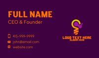 Light Business Card example 4