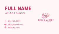 Human Resource Employee Outsourcing Business Card