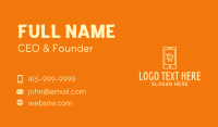 Online Store Business Card example 3