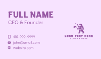 Career Business Card example 1