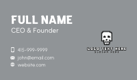 Skull Pixel Gaming Business Card