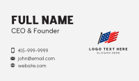 Patriotism Business Card example 1