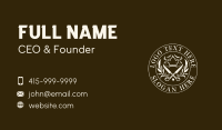Dining Culinary Buffet Business Card