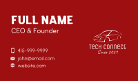 Auto Dealer Business Card example 1