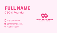 Pink Infinity Consultant Business Card