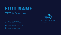 Air Wind Wave Business Card