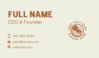 Woodcraft Business Card example 1