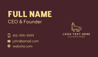 Bull Horn Ranch Business Card Design