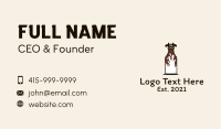 Cow Milk Business Card example 1