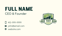Mowing Business Card example 3