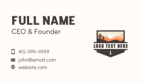 Outdoor Desert Sand Dune Business Card