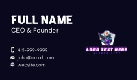 Female Gun Combat  Business Card