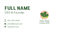 Fiddle Leaf Fig Plant  Business Card Design