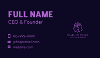 Woman Mental Awareness Business Card Image Preview