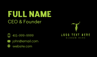Spooky Gaming Letter T Business Card