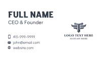 Pilot Wing Letter T Business Card