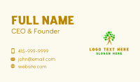 Human Wellness Tree Chat Business Card