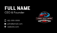 Car Wash Detailing Business Card