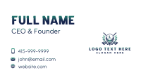 Golf Sports Tournament Business Card