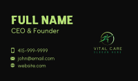 Fencing Athletic Sports Business Card
