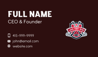 Hockey Sports  Tournament Business Card