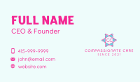 Community Family Letter Business Card Image Preview