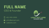 Grass Cutter Landscaping Business Card Design