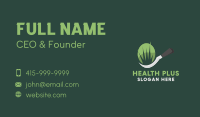 Grass Cutter Landscaping Business Card Design