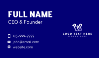 Media Advertising Startup Business Card