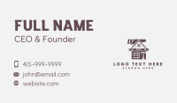 Construction House Tools Business Card