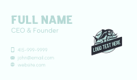 Angler Fisherman Fish Business Card Design