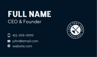 Pipe Plunger Plumbing Business Card