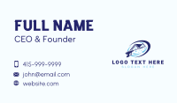 Sanitation Pressure Wash Janitor Business Card