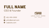 Lumber Truck Automobile Business Card