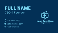 Social Media Business Card example 2