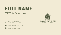 House Carpentry Construction Tools Business Card Design