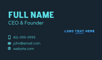 Software Business Card example 3