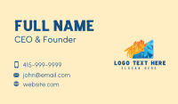Fire Ice House Business Card