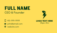 Lightning Business Card example 3