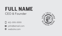 Hex Nut Business Card example 1