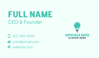 Light Bulb Paint Brush Business Card Image Preview