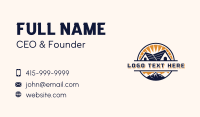Roof Repair House Construction Business Card